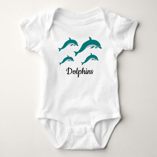 Dolphin Baby T-Shirt (Voorkant)