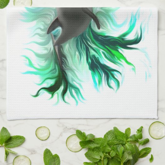 Dolphin Baby Theedoek (Gevouwen)