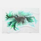 Dolphin Baby Theedoek (Horizontaal)