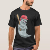 Dolphin Baseball Baseball T-shirt (Voorkant)