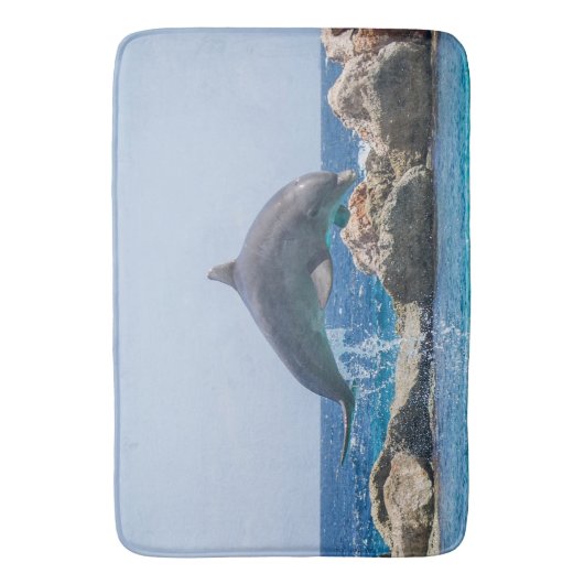 Dolphin Bath Mat (Voorkant Verticaal)