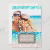 Dolphin Beach Afstudeerder Luau Party Aankondiging (Voorkant)