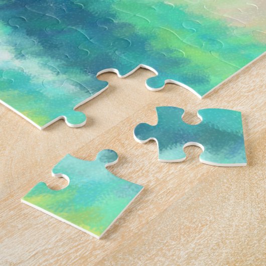 Dolphin Beach Puzzle Legpuzzel (Zijkant)