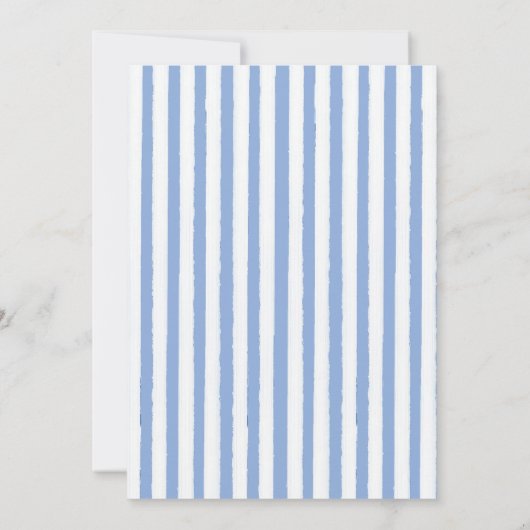 Dolphin Birthday Invitation Kaart (Achterkant)