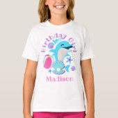 Dolphin Birthday Party shirt (Voorkant)