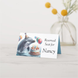 Dolphin Birthday Plaatskaartje