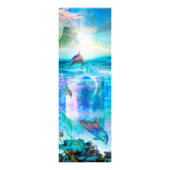 DOLPHIN BLUE OCEAN DIVERS FOTO AFDRUK (Voorkant)