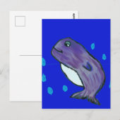 Dolphin Briefkaart (Voorkant / Achterkant)