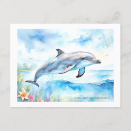 Dolphin Briefkaart