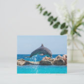 Dolphin Briefkaart (Staand voorkant)