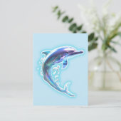 Dolphin Briefkaart (Staand voorkant)