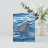 Dolphin Briefkaart (Staand voorkant)