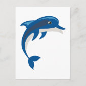 Dolphin Briefkaart (Voorkant)