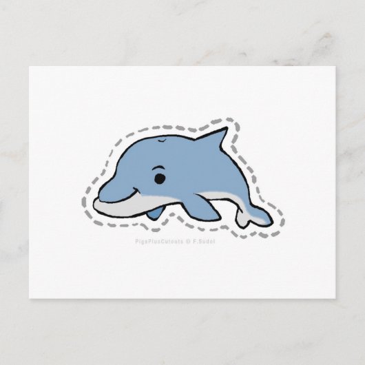 DOLPHIN BRIEFKAART (Voorkant)