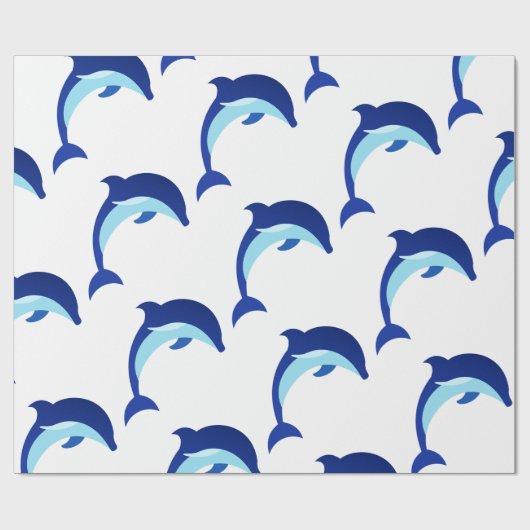 Dolphin Cadeaupapier (Vlak)