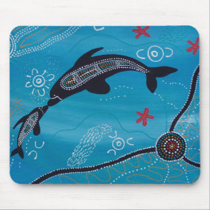 Dolphin & Calf Dreaming Muismat