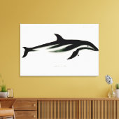 Dolphin Canvas Afdruk (Insitu (Woonkamer))