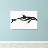 Dolphin Canvas Afdruk (Insitu (Houten vloer))