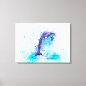 Dolphin Canvas Afdruk (Voorkant)