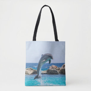 Dolphin Canvas tas