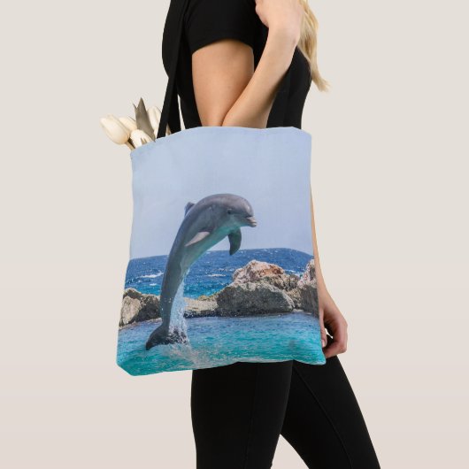 Dolphin Canvas tas (Dichtbij)