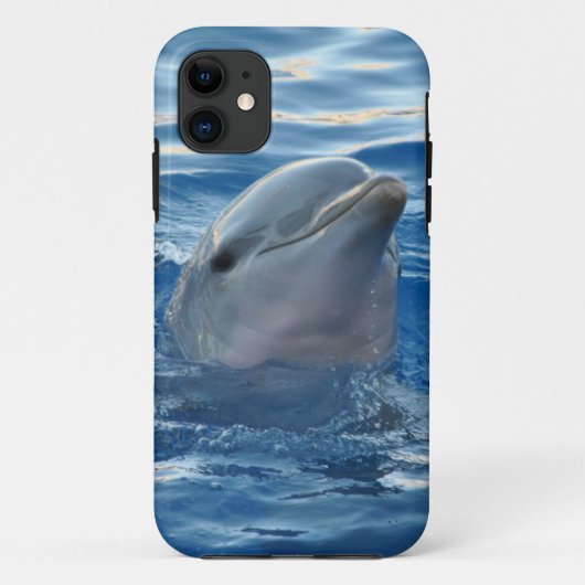 Dolphin Case-Mate iPhone Case (Achterkant)