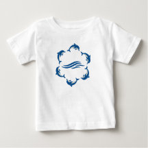 Dolphin Circle Kinderen T-shirt