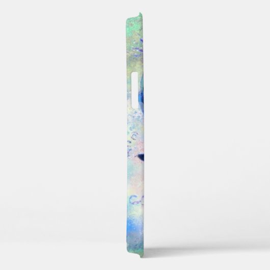 Dolphin Couple Blue Case-Mate iPhone Case (Achterkant / Rechts)