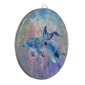 Dolphin Couple Dart Board Happy Familie Dartbord (Voorkant Links)