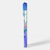 Dolphin Couple Happy Family Dolphins Blue Case-Mate iPhone Case (Achterkant / Links)