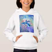 Dolphin Couple Hoodie happy Family (Voorkant)