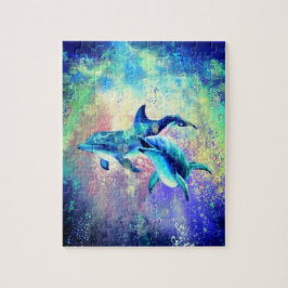 Dolphin Couple Legpuzzel