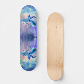 Dolphin Couple - Love - Happy Persoonlijk Skateboard (Voorkant)