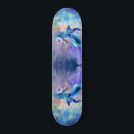 Dolphin Couple - Love - Happy Persoonlijk Skateboard<br><div class="desc">Dolphin Couple</div>