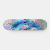 Dolphin Couple - Love - Happy - Persoonlijk Skateboard (Horizontaal)