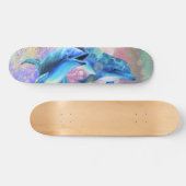 Dolphin Couple - Love - Happy - Persoonlijk Skateboard (Horizontaal)