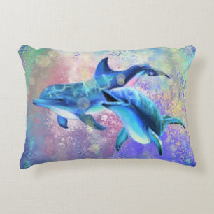 Dolphin Couple - Mooi - Accent Kussen
