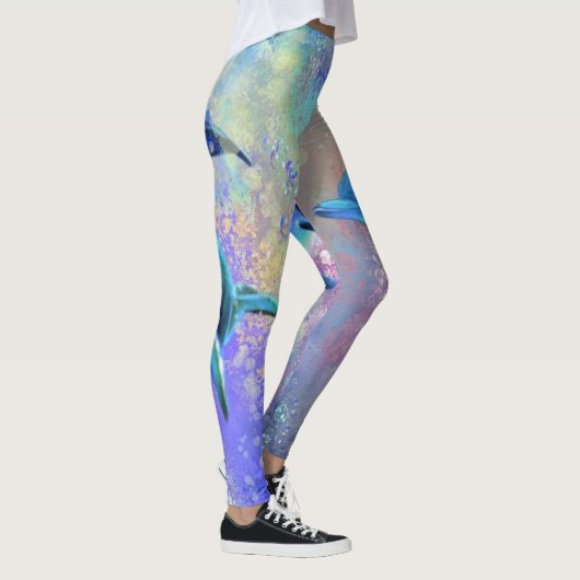 Dolphin Couple - Mooi - Leggings (Rechts)