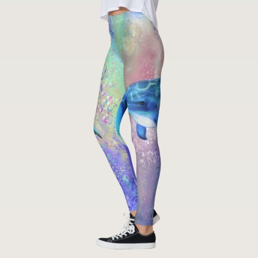 Dolphin Couple - Mooi - Leggings (Links)