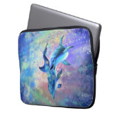 Dolphin Couple - Prachtig Laptop Sleeve (Voorkant Links)