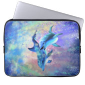 Dolphin Couple - Prachtig Laptop Sleeve (Voorkant)