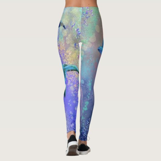 Dolphin Couple - Prachtig Leggings (Achterkant)