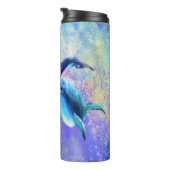 Dolphin Couple - Prachtig Thermosbeker (Geroteerd rechts)