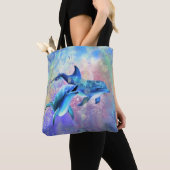 Dolphin Couple - Prachtig Tote Bag (Dichtbij)