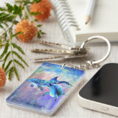 Dolphin Couple Sleutelhanger Happy Family (Voorkant Rechts)