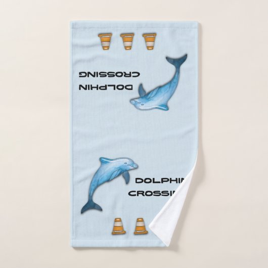 Dolphin Crossing Bad Handdoek (Handdoek)