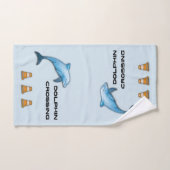 Dolphin Crossing Bad Handdoek (Handdoek)