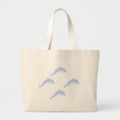 Dolphin Dance Bag Grote Tote Bag (Voorkant)