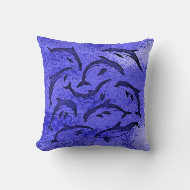 DOLPHIN DANCE Pillow Kussen (Voorkant)