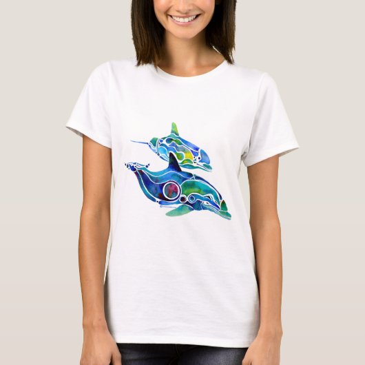 Dolphin Dance T-shirt (Voorkant)